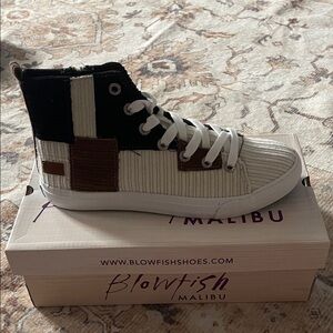 Blowfish Black and White High-Tops